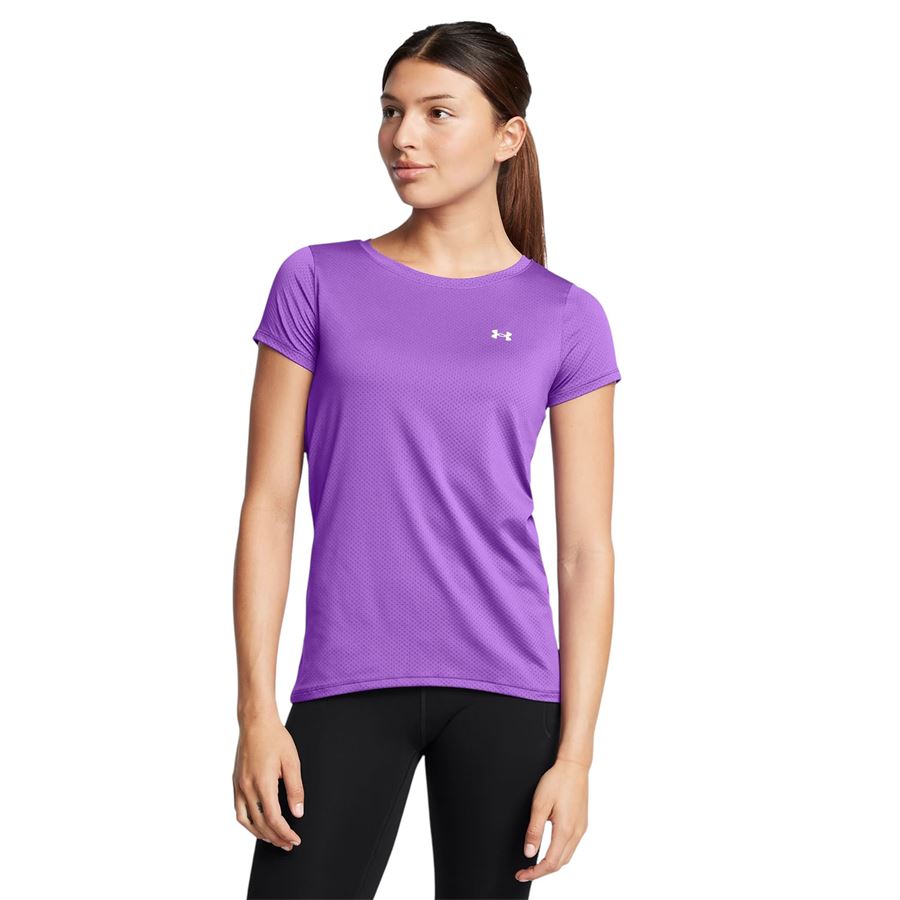 T-shirt a maniche corte HeatGear Armour da donna Under Armour | 13289640525